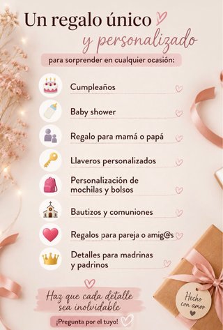 Chupetero personalizado jirafa y letras