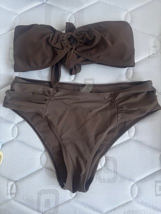 Bikini Shein Marrón Talla M