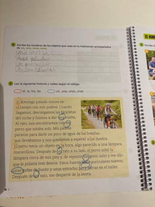 Cuaderno Lengua castellana y literatura 2º Prim...