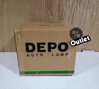 GF FARO DCH MINI R56 06-10 FONDO CROMO INTERMITENTE NARANJA