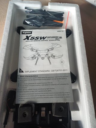 Dron Syma X5SW-1 FPV Real-Time