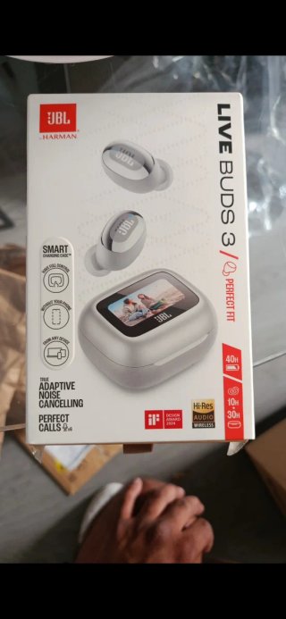 Auriculares JBL Live Buds 3 Plateado/Blanco