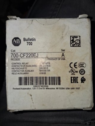 Contactor Rockwell Automation 700-CF220EJ