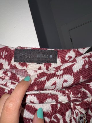 Falda Zara Estampada