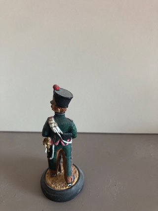 Soldado de plomo figura militar