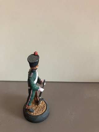 Soldado de plomo figura militar