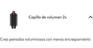 Cepillo Dyson Volumen 2x