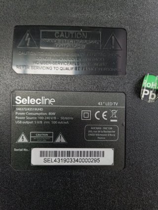 Televisor Selecline 43"