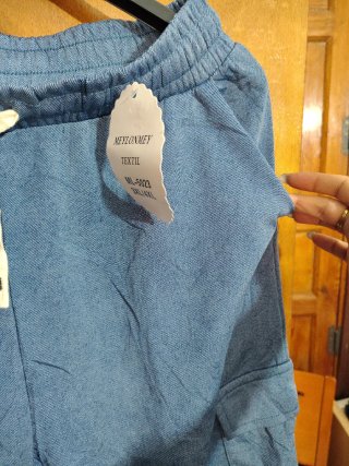 Pantalón Meylonmey azul claro talla XXXL