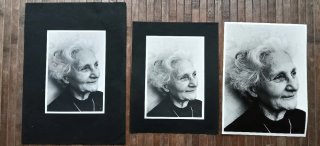 🇫🇷 Lote de 3 Fotografías. Retrato Mujer