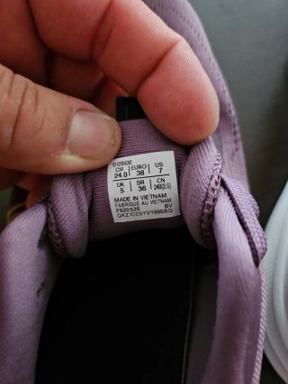 Zapatillas ASICS Morado y Naranja