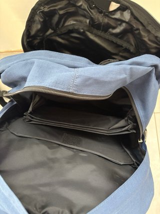 Mochila Timberland azul y beige
