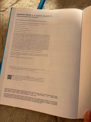 Lengua 6 Primaria : Operación Mundo