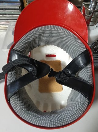 Casco Moto Vespa Rojo