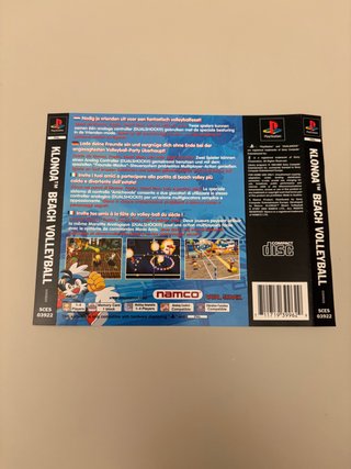 KLONOA BEACH VOLLEYBALL PLAYSTATION 1 PAL EUR