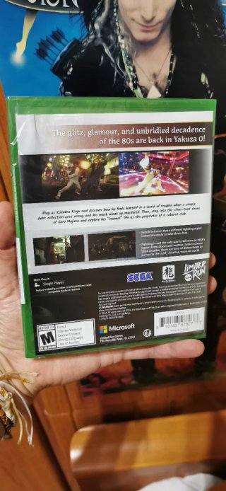Yakuza 0 + Acrílico + Tarjetas de personajes