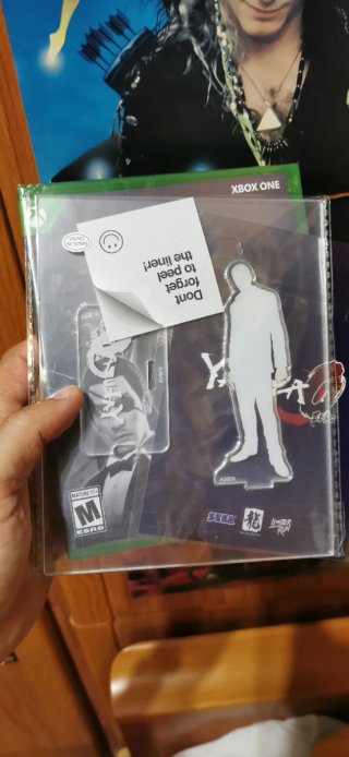 Yakuza 0 + Acrílico + Tarjetas de personajes