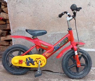 Bici 12 pollici Gormiti rossa
