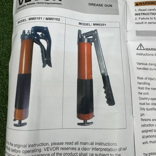 Pistola Engrase VEVOR 10000 PSI