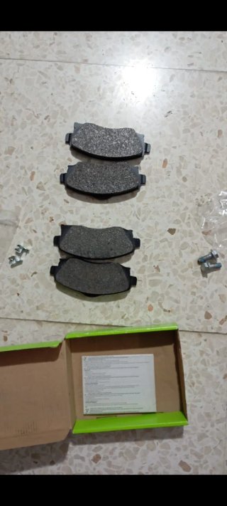 Opel corsa c pastillas de freno delanteras