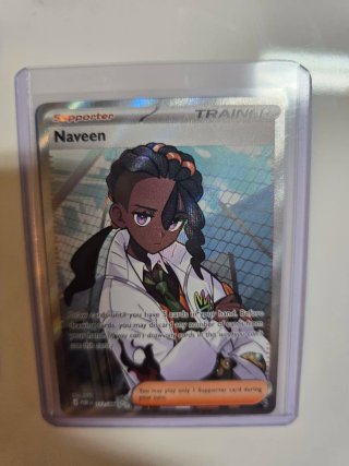 Carta Pokémon Naveen Supporter Trainer