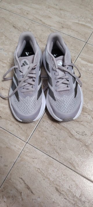 Zapatillas Adidas Grises y Rosas