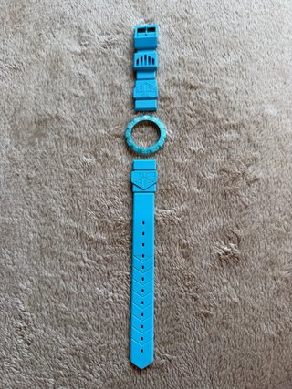 Bisel y correa TAG Heuer F1 azul claro