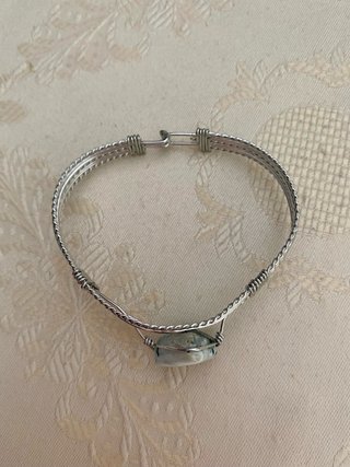 Pulsera Larimar Piedra Natural volcánica