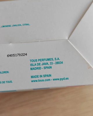Set Baby Tous. Colonia y cesta