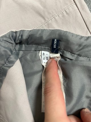 Pantaloni cargo Armani Jeans beige lino M