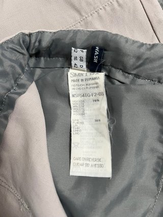 Pantaloni cargo Armani Jeans beige lino M