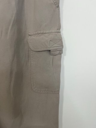 Pantaloni cargo Armani Jeans beige lino M