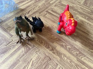 Set de dinosaurios de juguete
