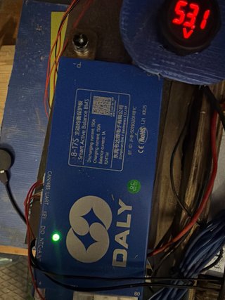 Baterías Litio LiFePO4 48V 5kW DALY BMS