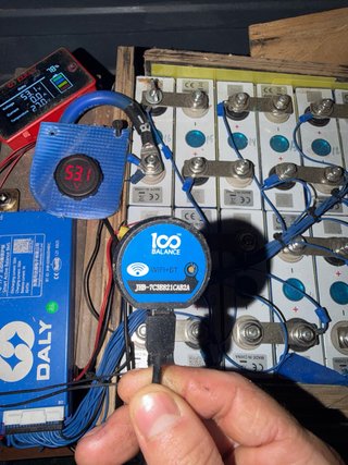 Baterías Litio LiFePO4 48V 5kW DALY BMS