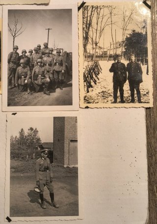 Militaria Lote Fotos Wehrmacht/RAD 1936-1945