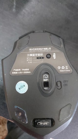 Ratón inalámbrico Bluetooth 3.0, 5.0 y 2.4GHz