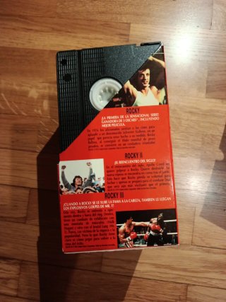 Pack Rocky VHS (Películas 1-5)