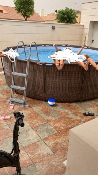 Piscina grande desmontable