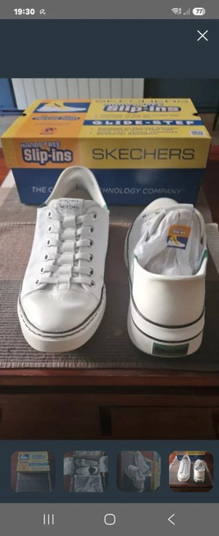 Zapatillas Skechers Slip-ins Blancas