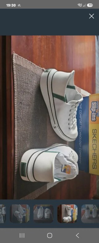 Zapatillas Skechers Slip-ins Blancas