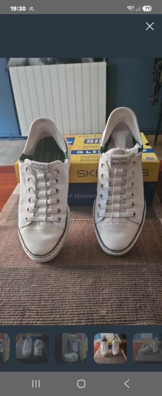 Zapatillas Skechers Slip-ins Blancas