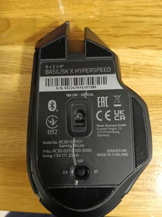 Ratón Gamer Razer Negro