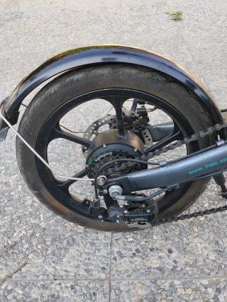 Bici Eléctrica Plegable Fiido DS4