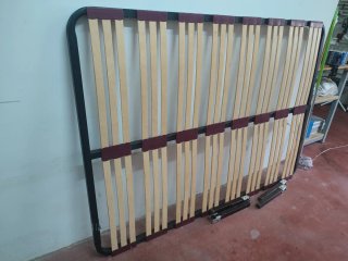 Somier 150cm Metal y Madera