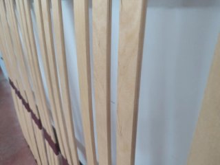 Somier 150cm Metal y Madera