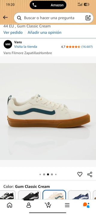 Zapatillas Vans Filmore Hombre Talla 44