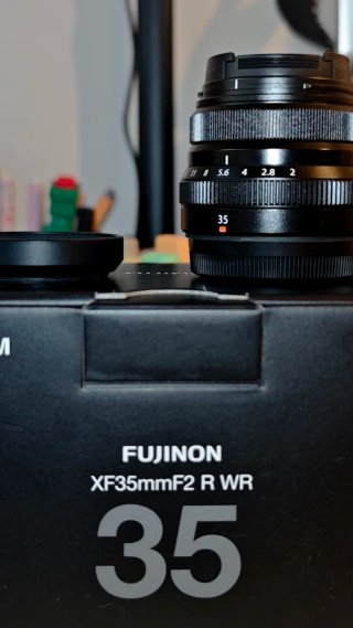 Objetivo Fujifilm Fujinon XF 35mm f/2 R WR