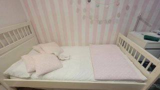 Cama Ikea Blanca 90cm