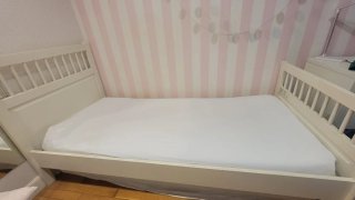 Cama Ikea Blanca 90cm